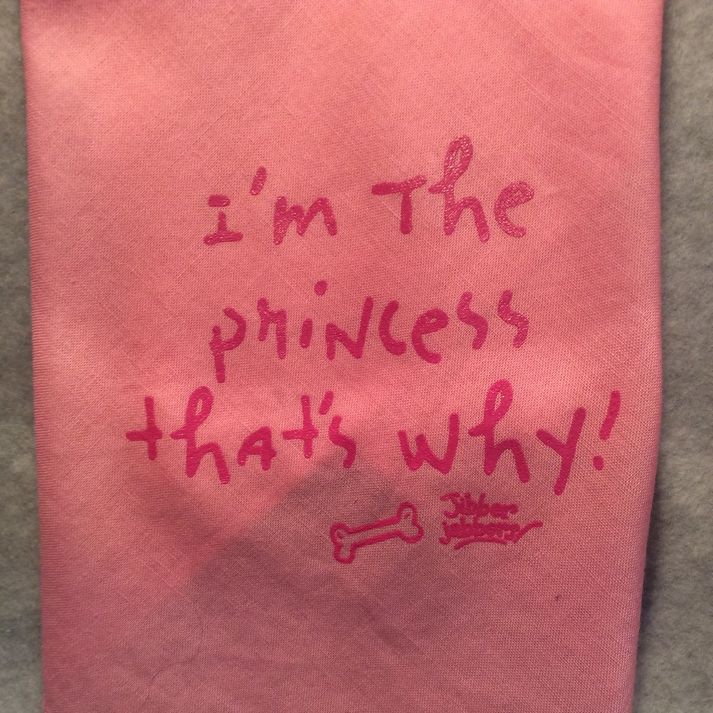 🐶3/$15 “I’m the Princess That’s Why” Dog Bandanna - Picture 2 of 5